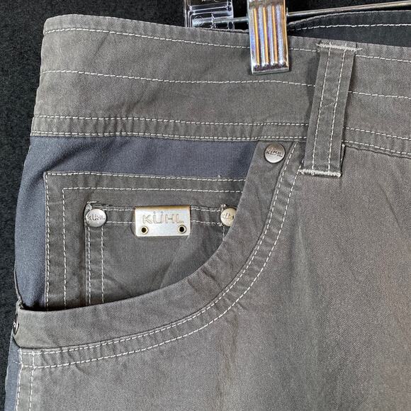 Kuhl Mens Pants Green Patent Pending Straight Leg Hiking Outdoor Stretch 38x32 - Picture 15 of 16